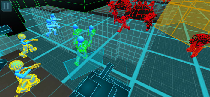 Stickman Simulator Neon Tanks