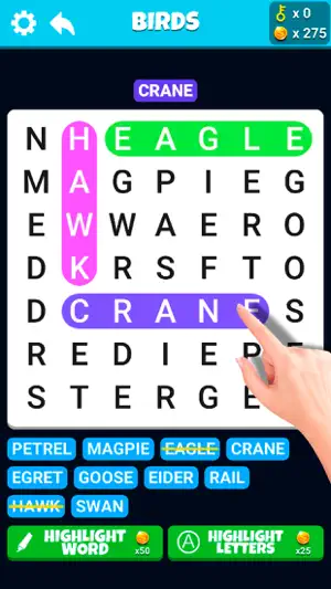 Word Search Infinite screenshot 1
