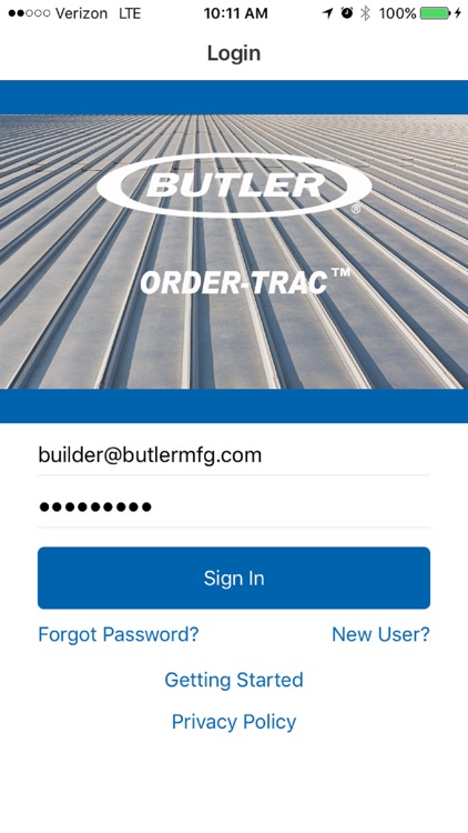 Butler Order-Trac