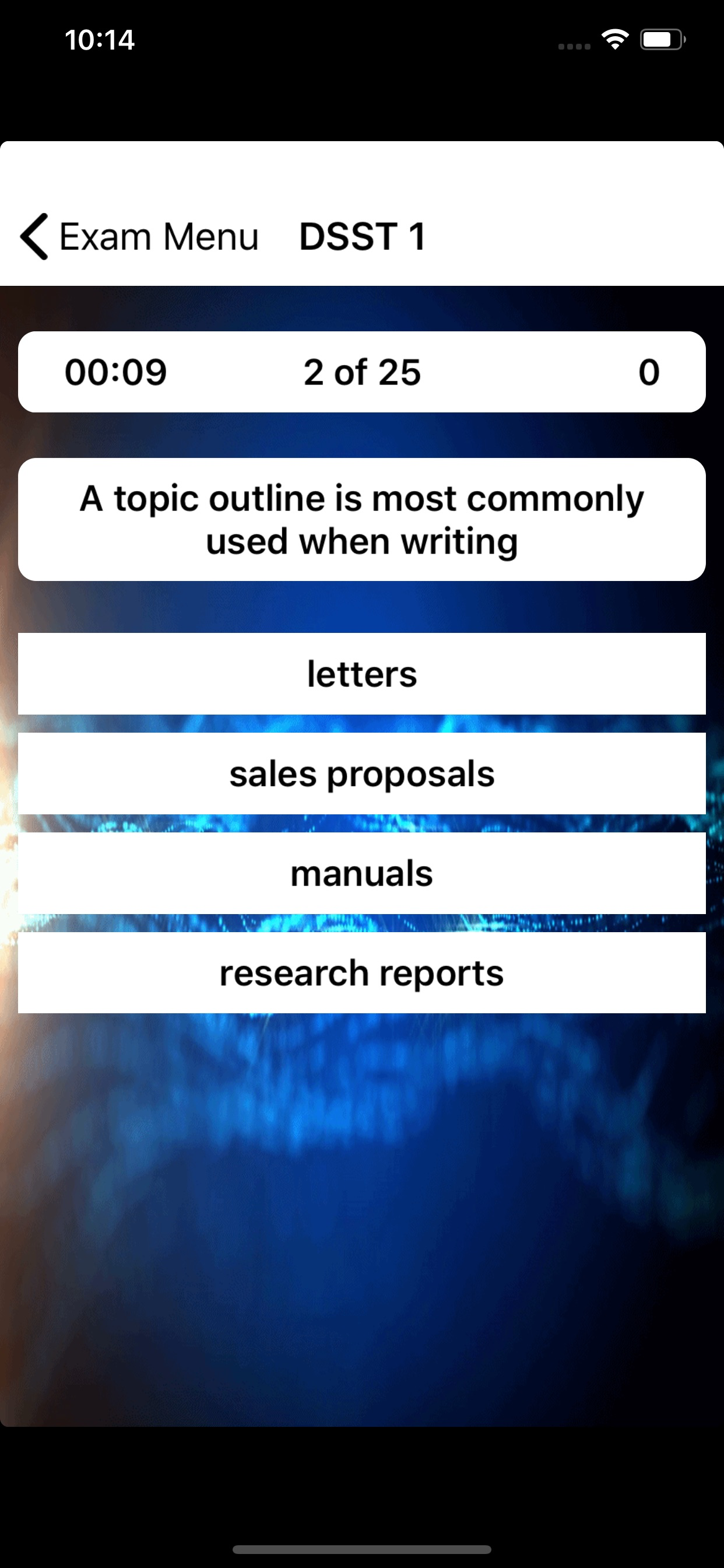DSST Technical Writing Prep screenshot 5