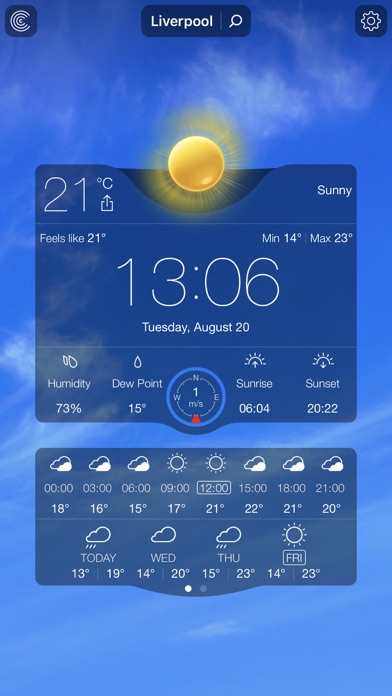 Weather Live Free - Weather Forecast & Warnings Screenshot 3