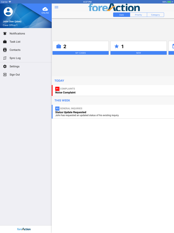 Screenshot #6 pour foreAction