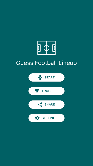 Guess Football Lineup Screenshot
