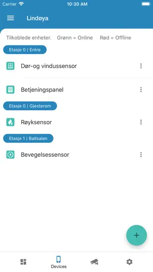 Tekam Smarthus screenshot 4