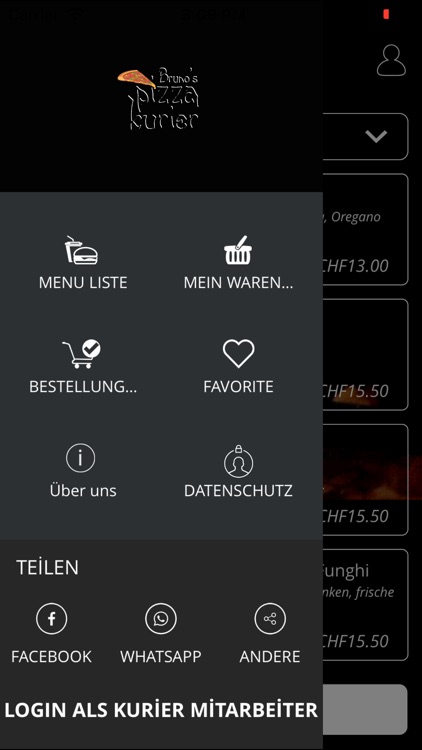 Bruno's Pizza Kurier