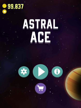 Astral Ace, game for IOS