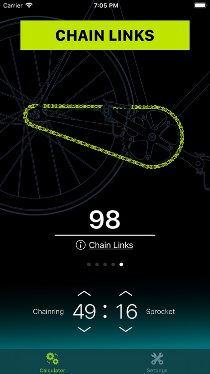 Bicycle Gear Ratio Calc screenshot-5