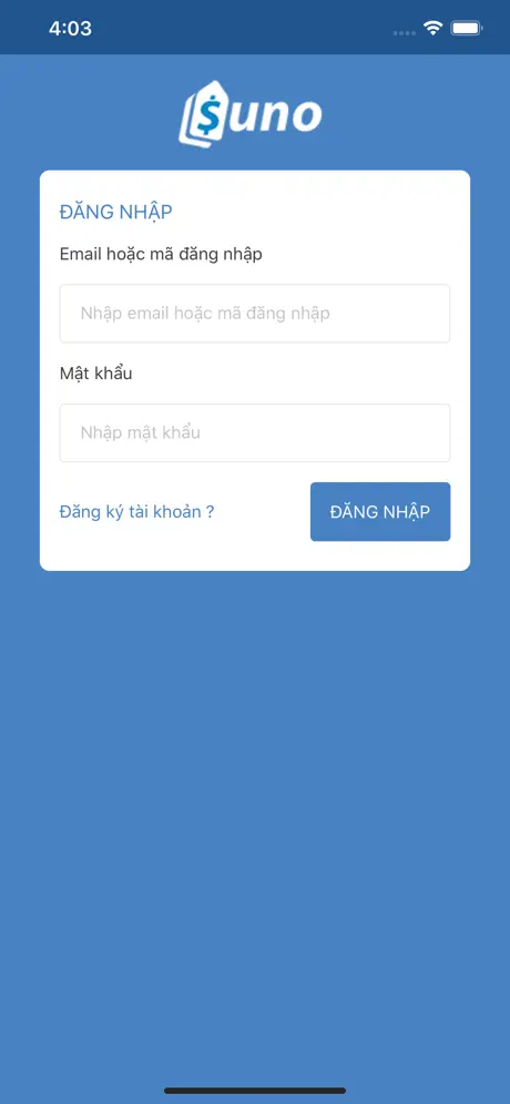 Suno F&B Gọi món