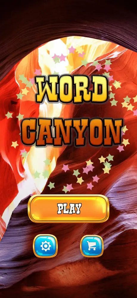 Word Canyon: Calm and Relaxing