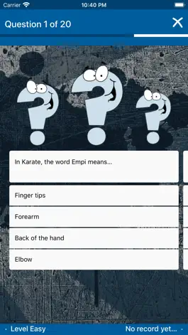 Game screenshot Karate Quiz apk