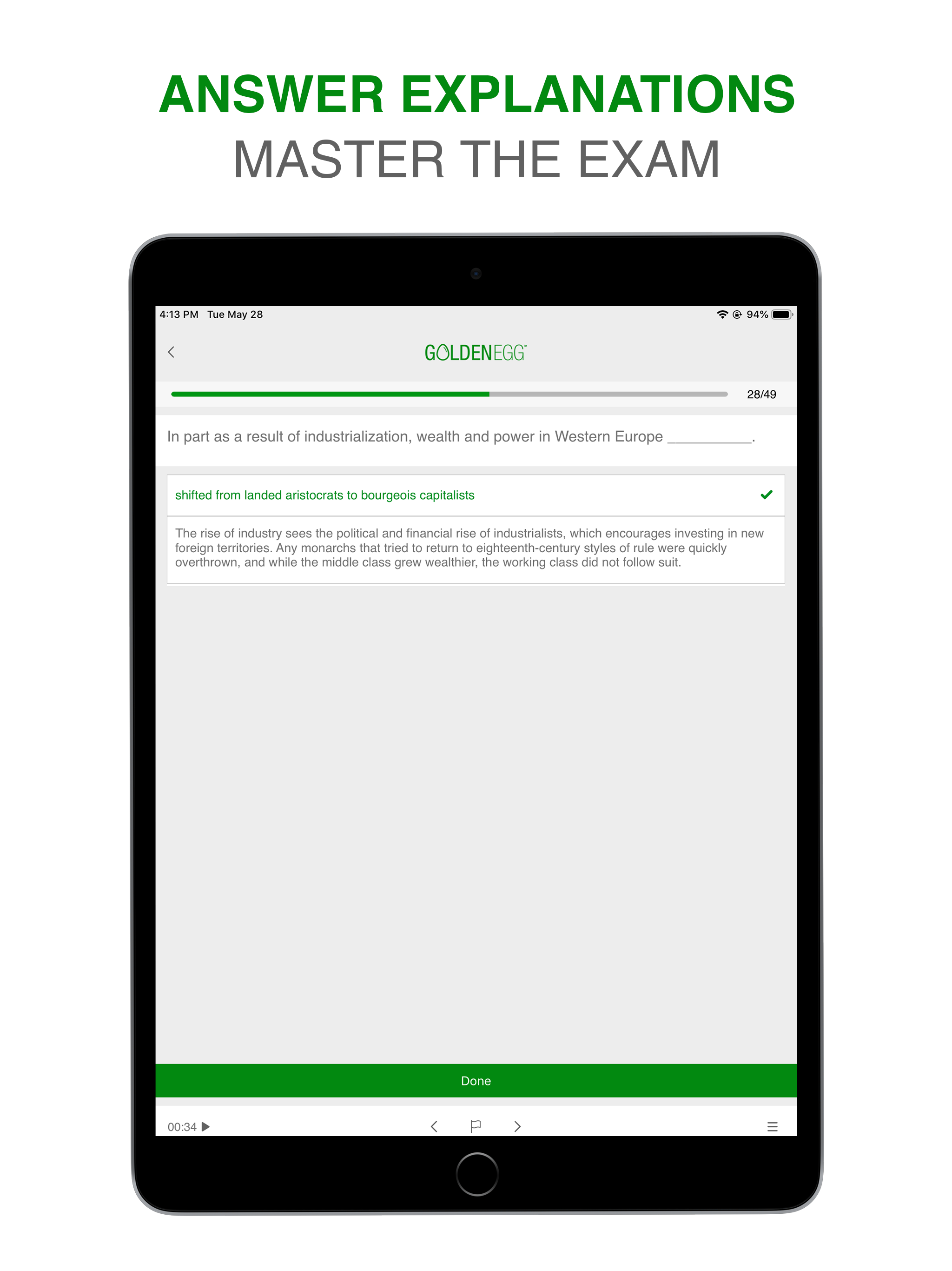 AP World History Practice Test screenshot 8