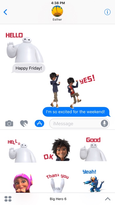 Disney Stickers: Big Hero 6のおすすめ画像2