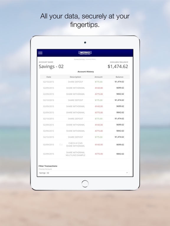 Screenshot #5 pour Merho FCU Member.Net