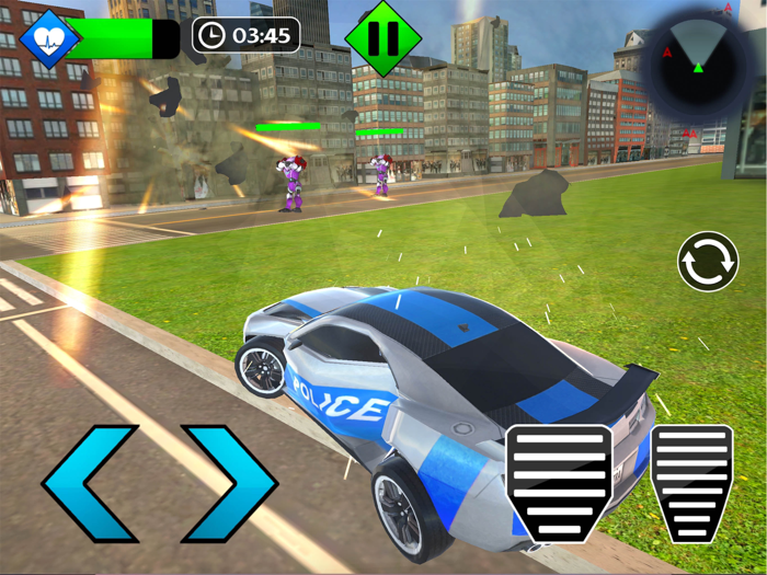 Russian Air Plane Car Robot 3D