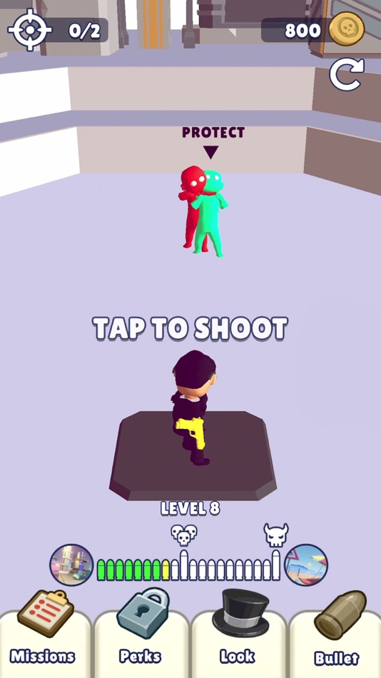 #1. Bullet Bender (iOS) 由: Lion Studios
