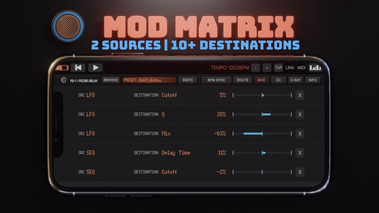 FD-1 Filter Delay