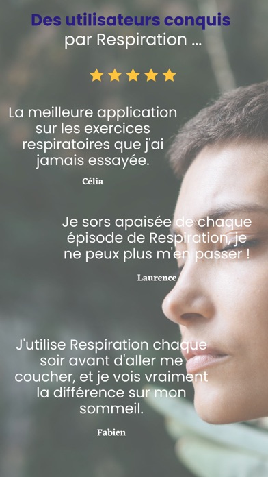 Respiration l'App Anti-Stress Screenshot