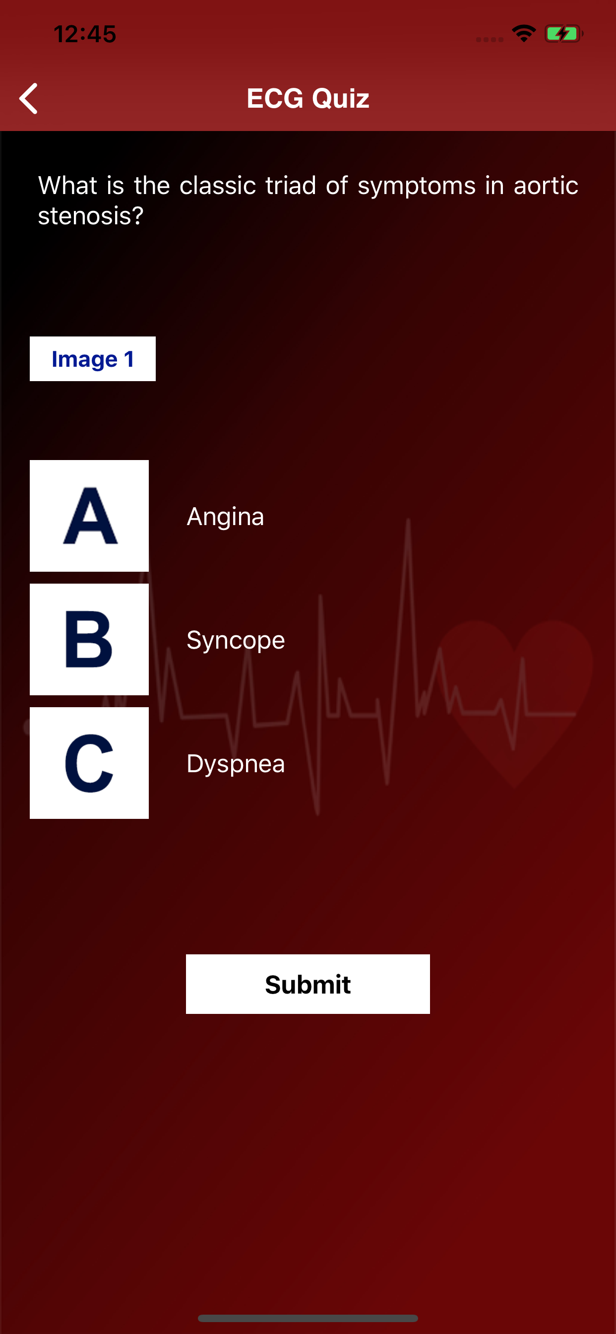 ECG QUIZ screenshot 3
