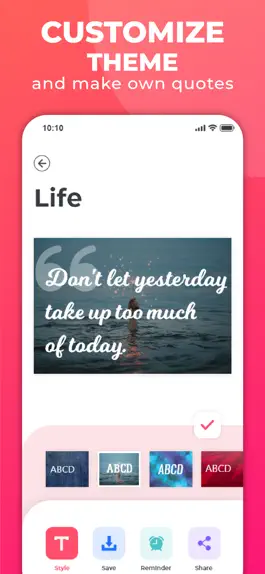 Game screenshot QuotesApp - Quotes Motivations hack