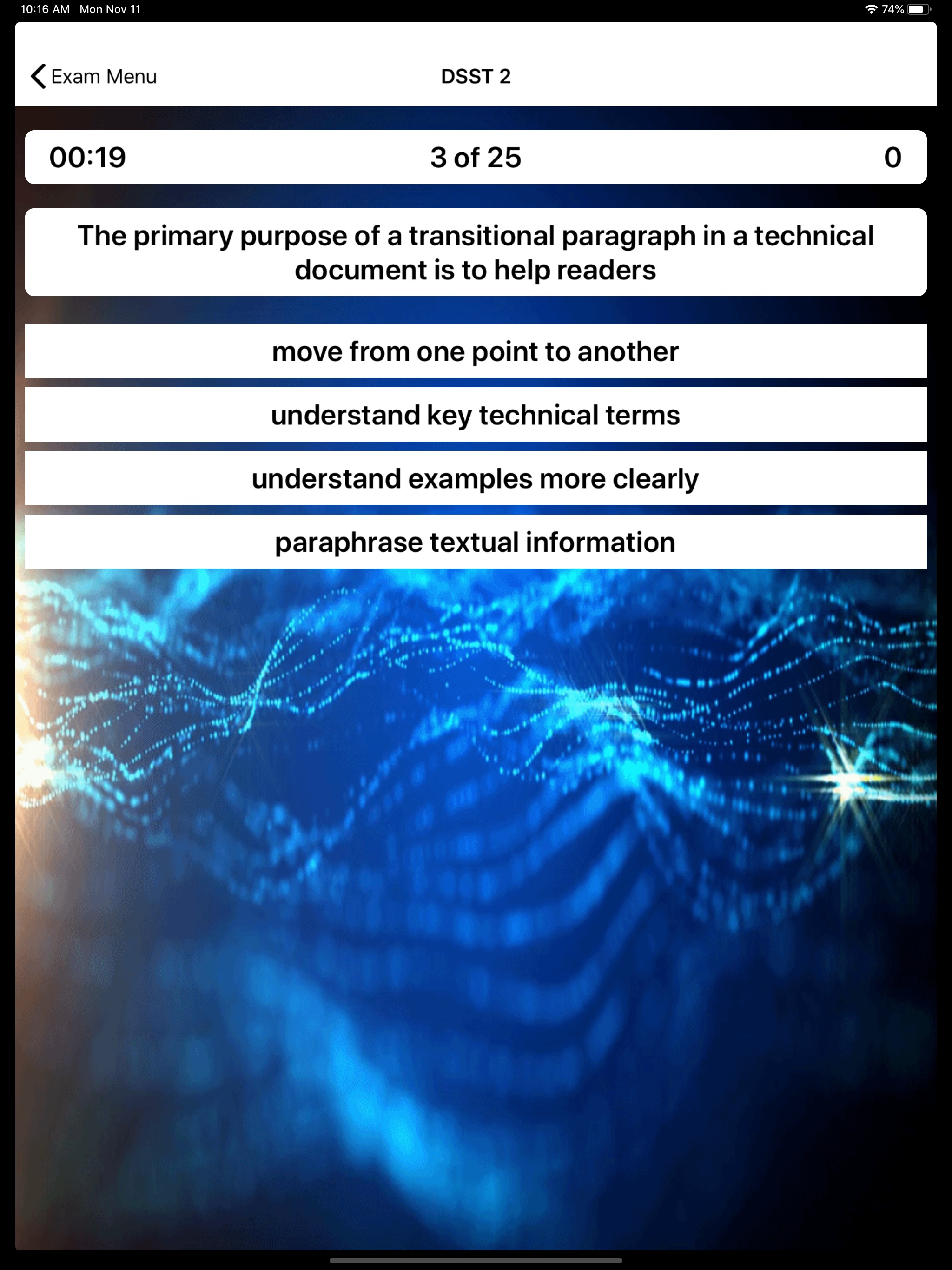 DSST Technical Writing Prep screenshot 15