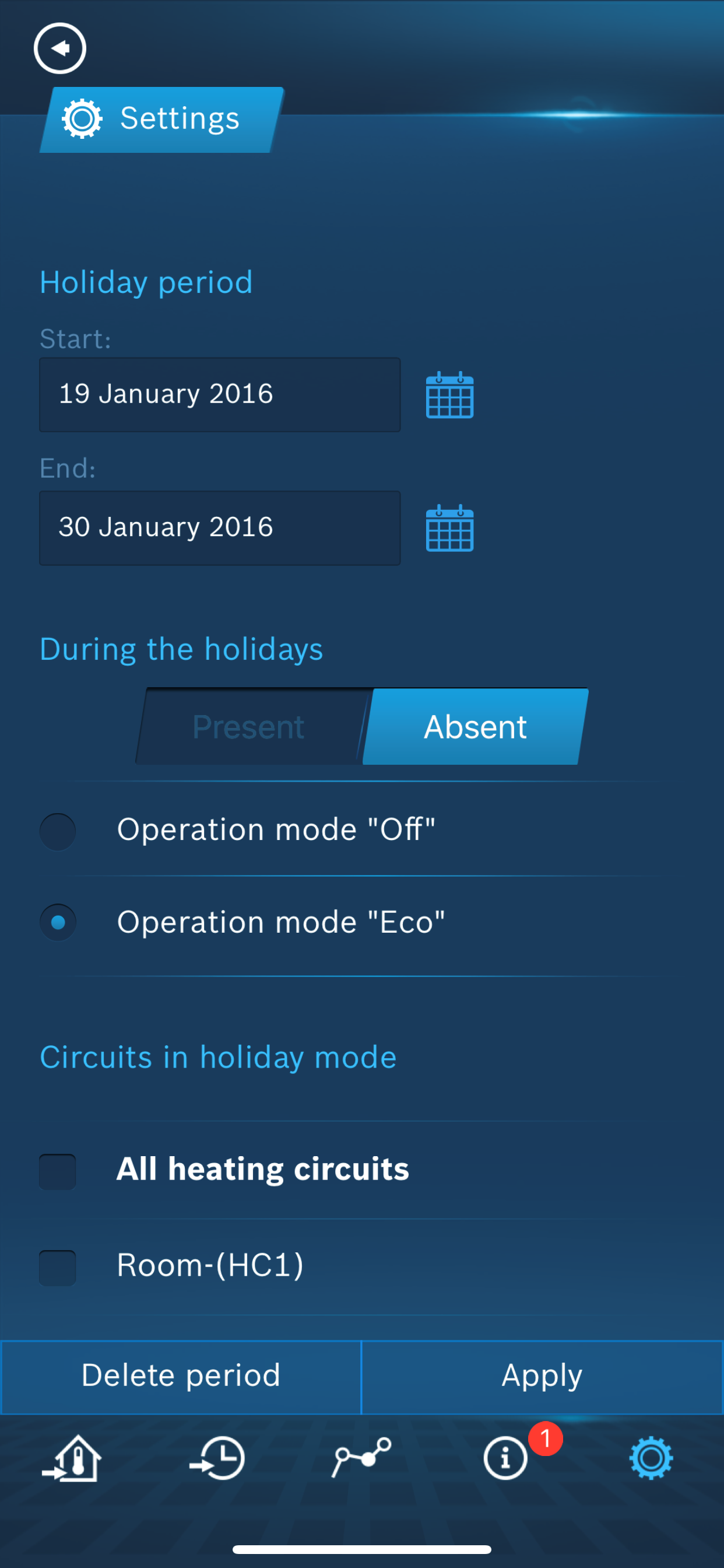 Bosch EasyRemote screenshot 7