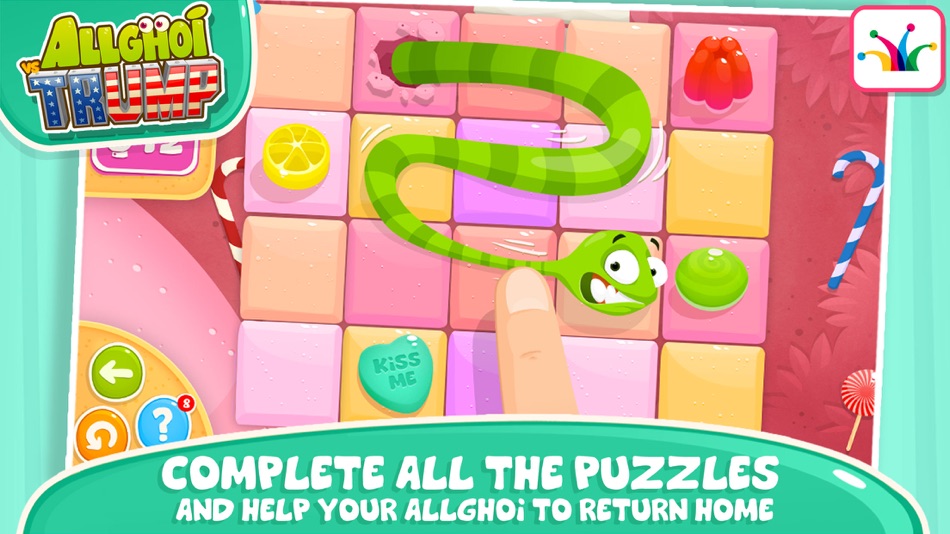 #1. Allghoi vs Trump: Brain Puzzle (iOS) Podle: MagisterApp