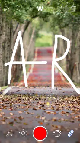 Game screenshot Paint In AR-Draw word in air mod apk