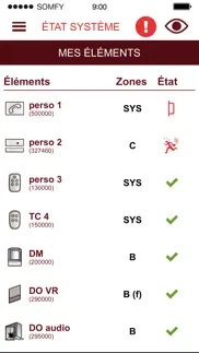 alarme somfy iPhone Captures Décran 4