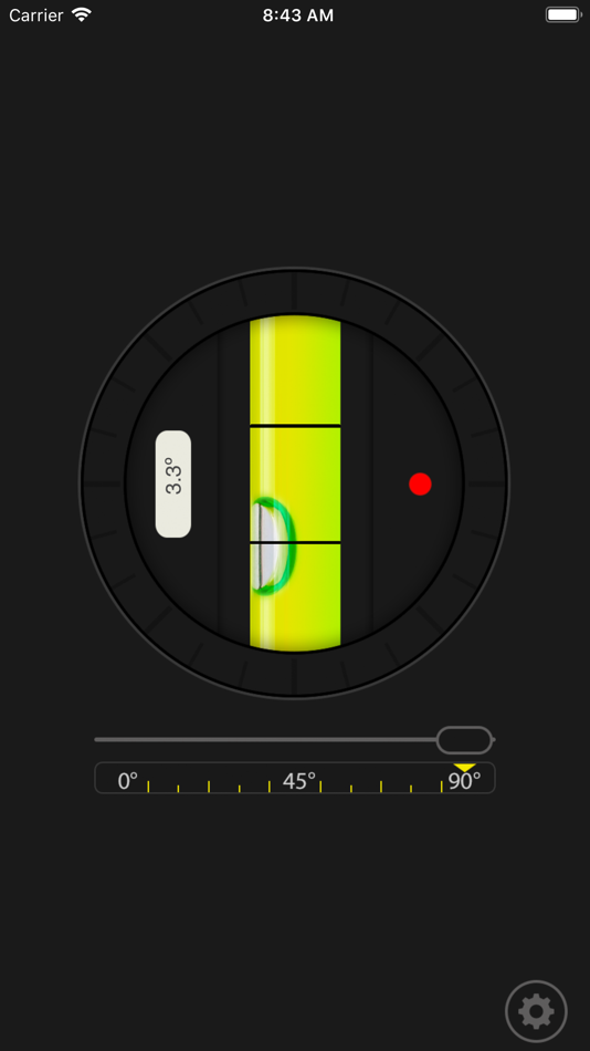 #3. Level - Spirit level (iOS) Podle: Dominic Rodemer
