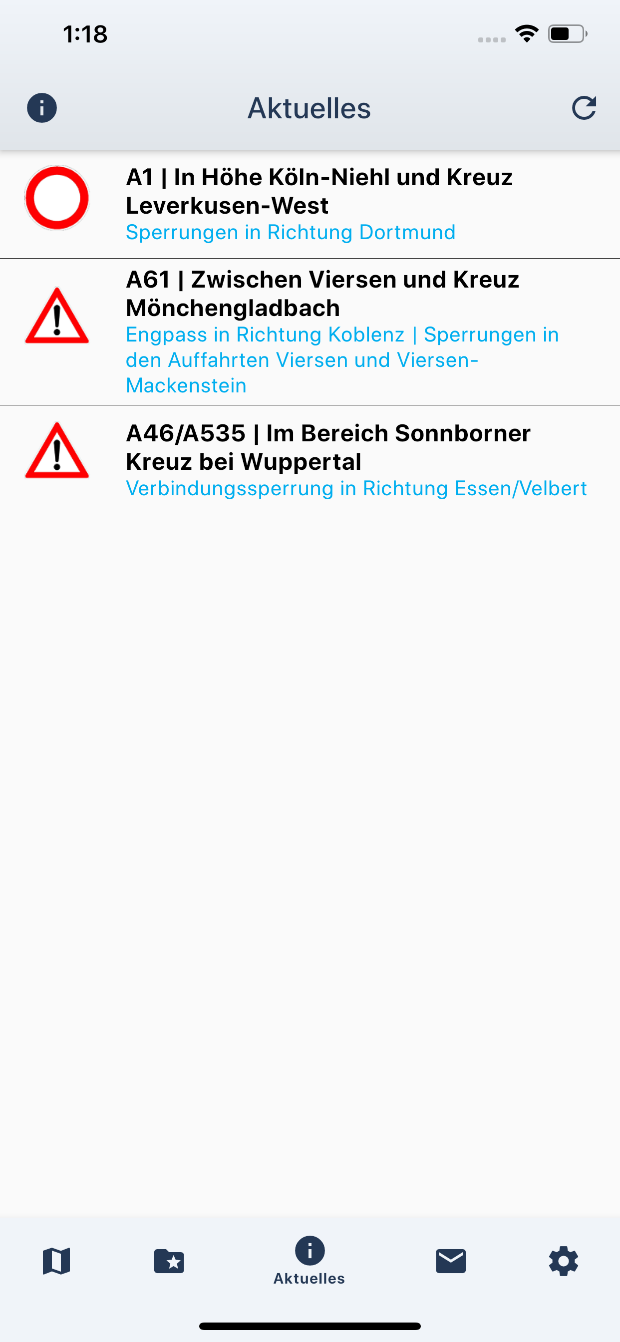 Verkehr.NRW - Verkehrsinfo