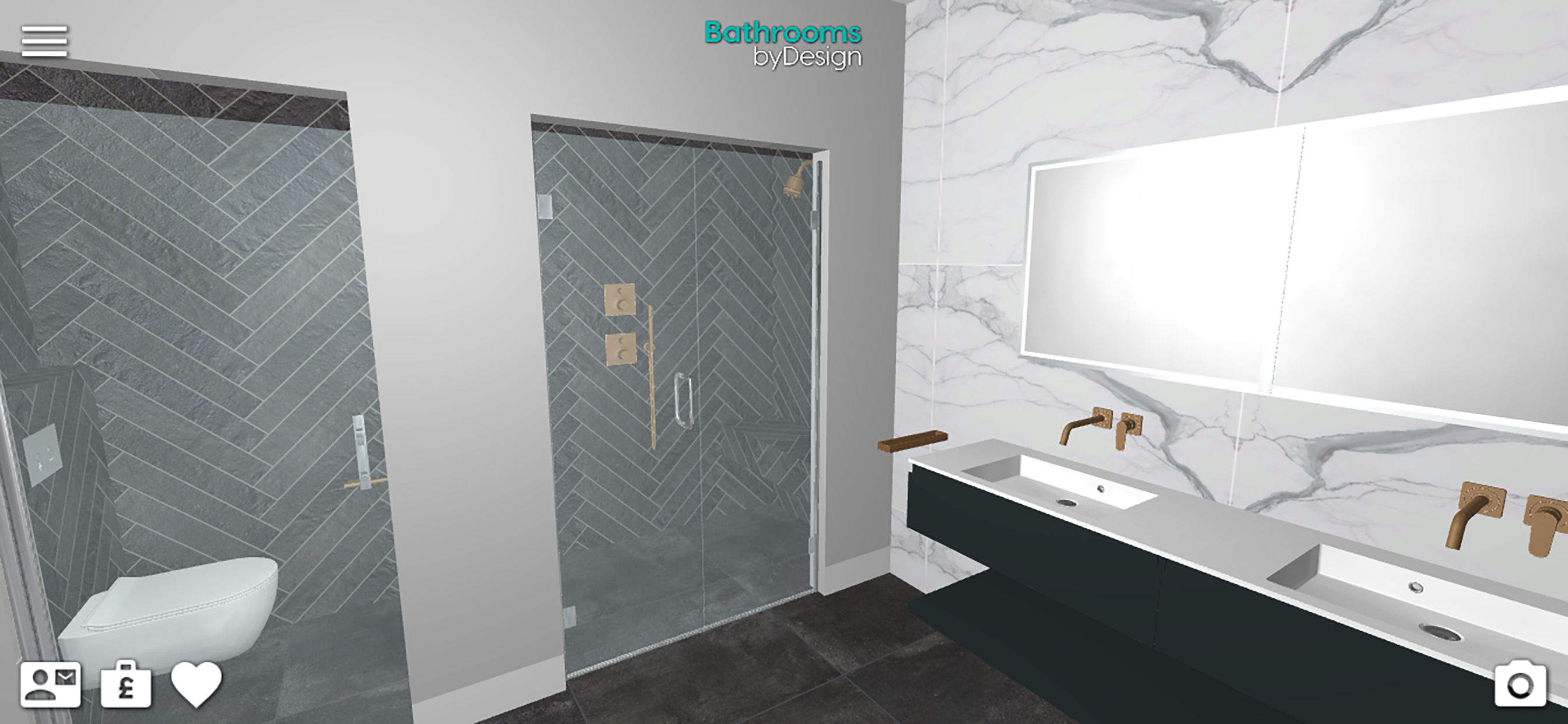 Plan2Design VR Bathrooms