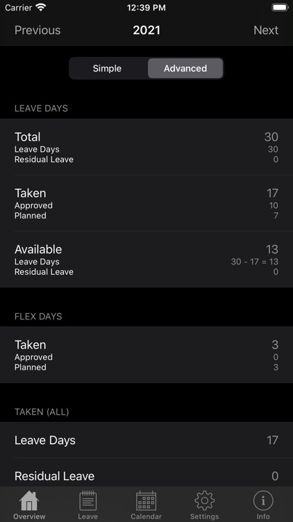 Annual Leave screenshot-5