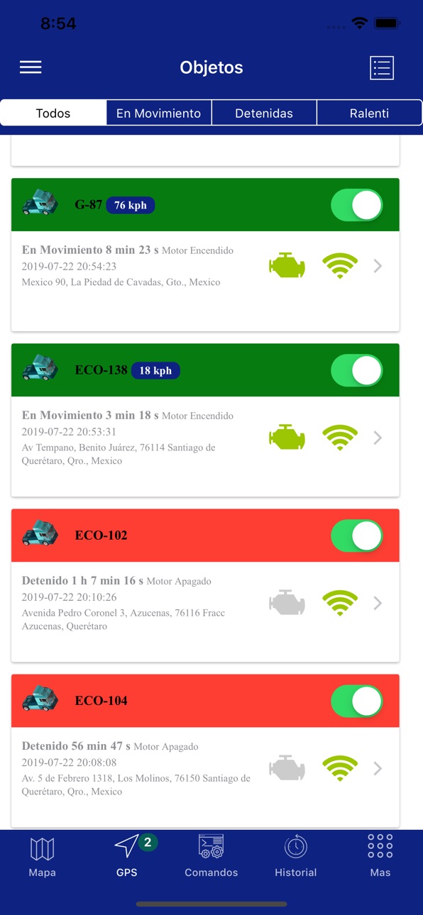 iPhone screenshot
