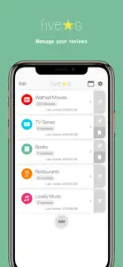 5 Stars - Manage reviews screenshot #1 for iPhone