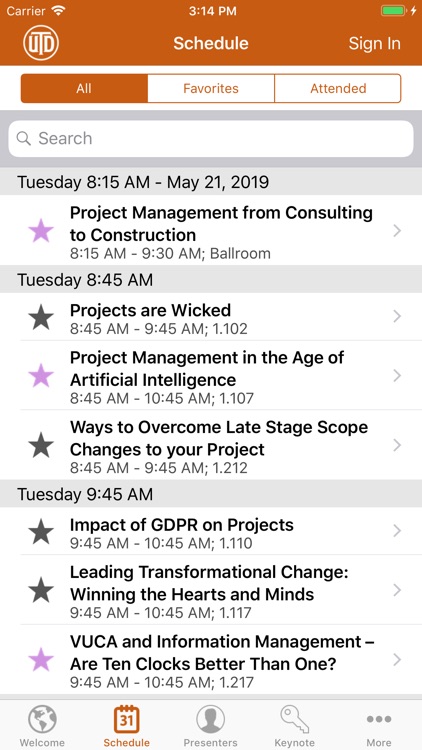 UT Dallas PM Symposium