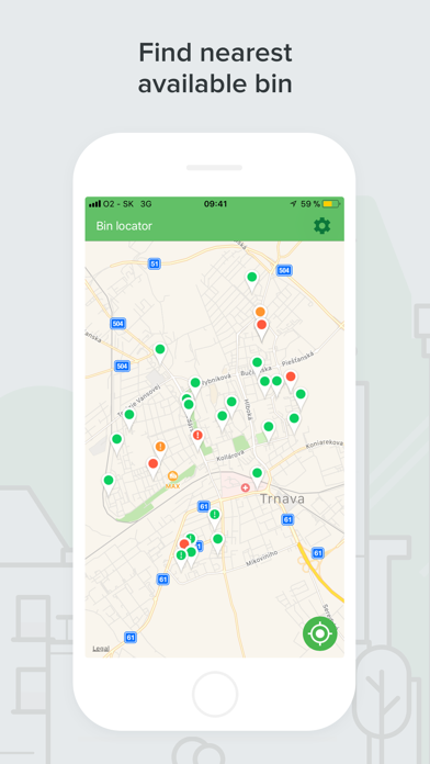 Waste monitoring app Sensoneo screenshot 2