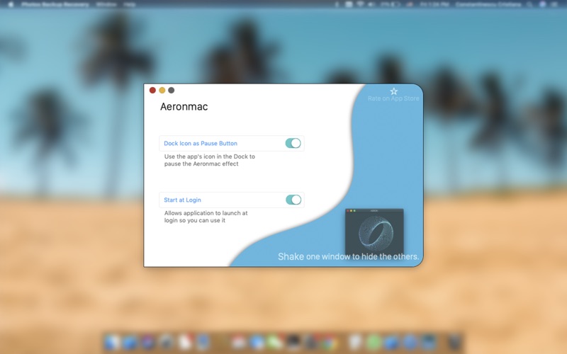 Screenshot #2 pour Aeronmac | Hide Windows