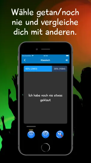 Screenshot von I Never Party auf dem iPhone 5