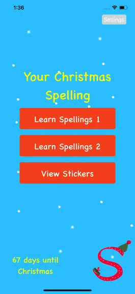 Game screenshot Your Christmas Spelling Test apk
