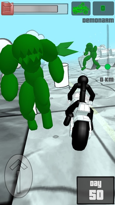 Stickman Zombie: Bike Racing Screenshot