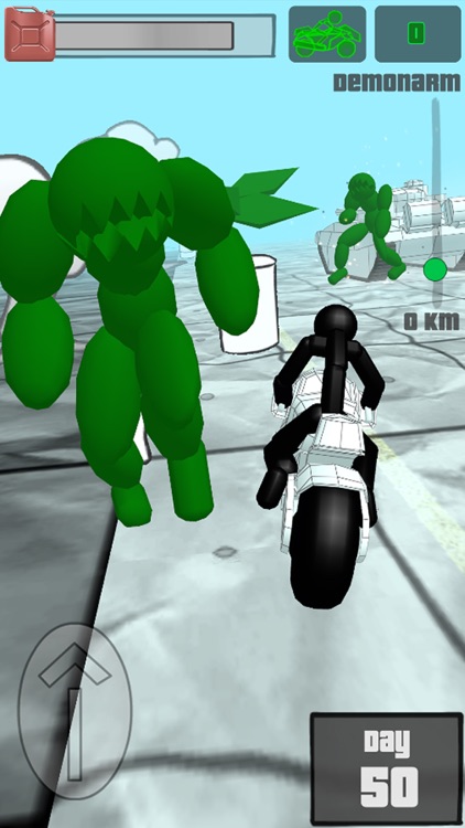 Stickman Zombie: Bike Racing screenshot-6
