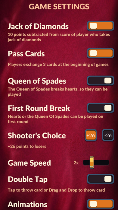 Hearts - Offline Card Games screenshot 3