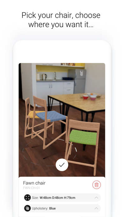 Screenshot #1 pour AR Interior Design Gazzda
