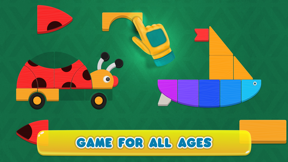 Learning Games for Kids puzzle screenshot