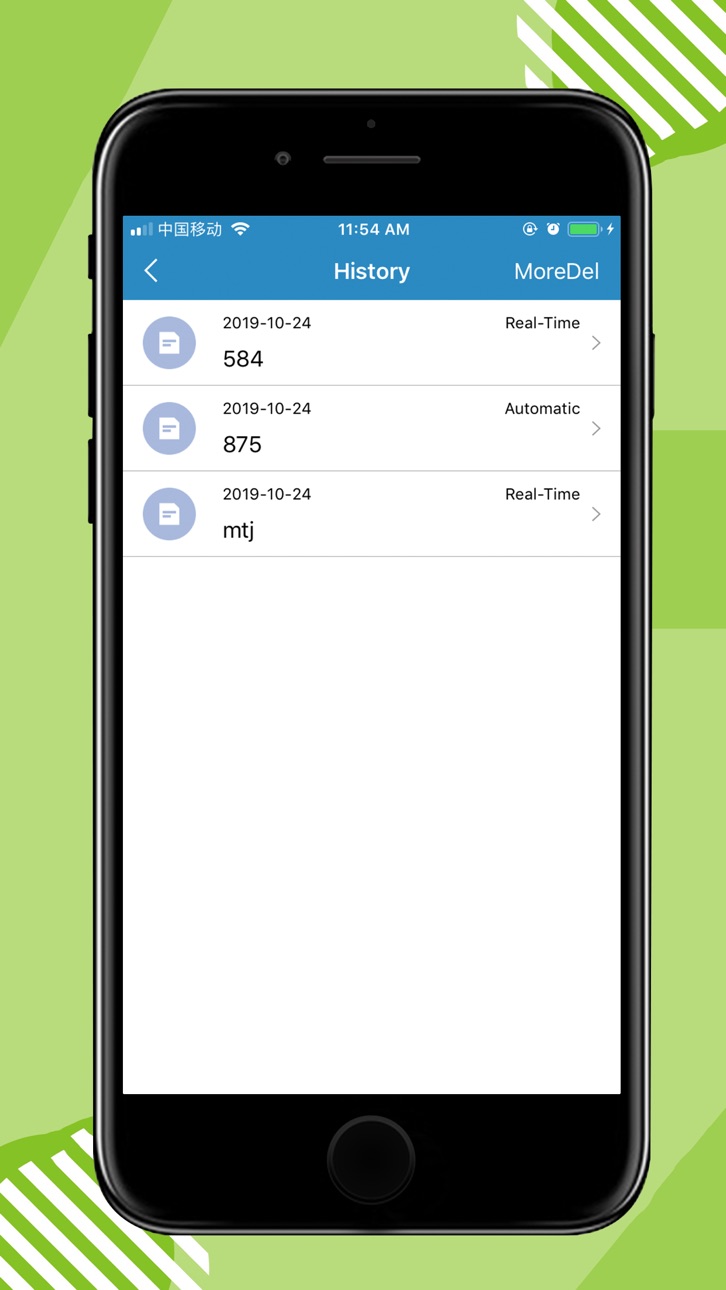 iPhone screenshot
