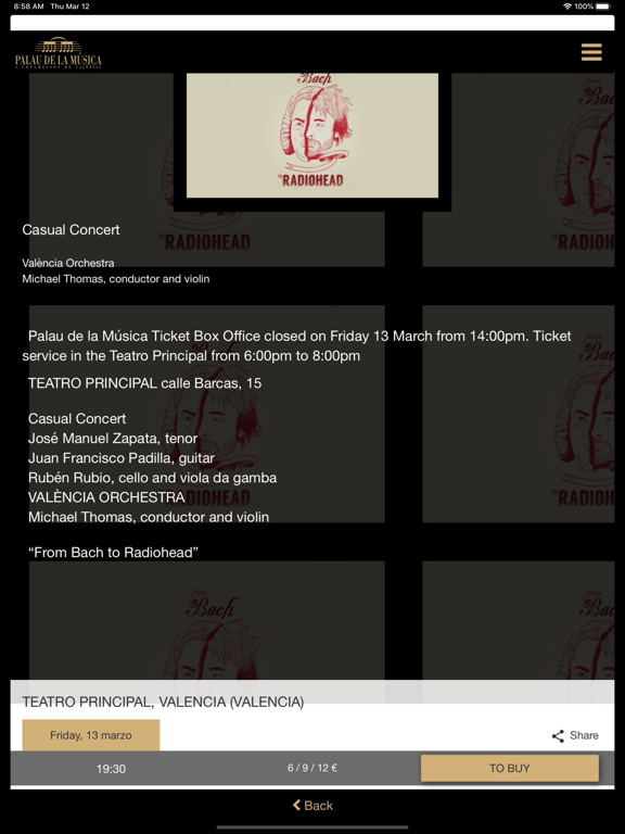 Screenshot #5 pour Palau de la Música