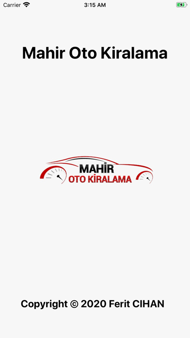 How to cancel & delete Mahir Oto Kiralama from iphone & ipad 1