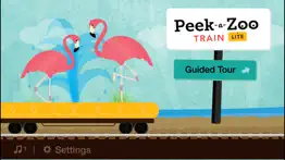 peek-a-zoo train: toddler fun iphone screenshot 1