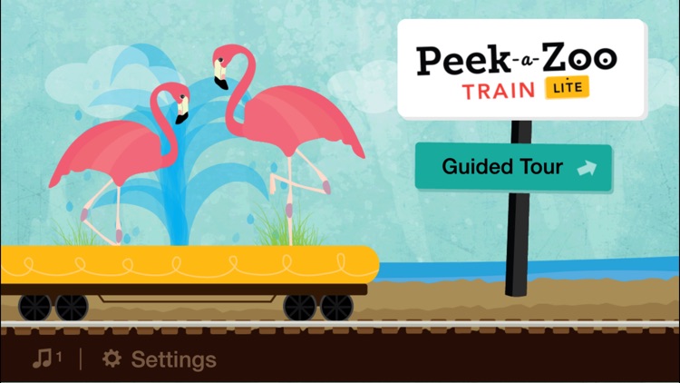 Peek-a-Zoo Train: Toddler Fun