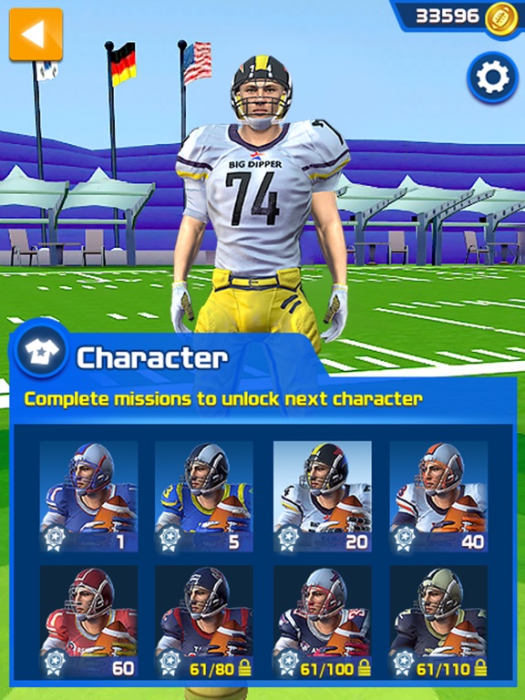 Football Field Kick iPad screenshot 5 - Games app